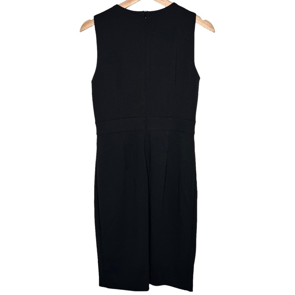 New Women’s Eliza J Style with Pearl Neckline Sleeveless Crewneck Dress Size 8 - Picture 8 of 10